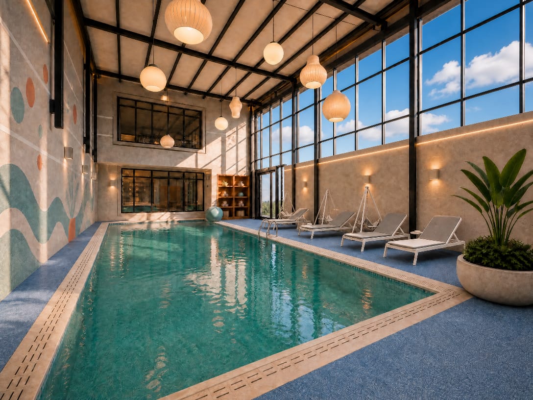 Swimming Pool at UB Hotel